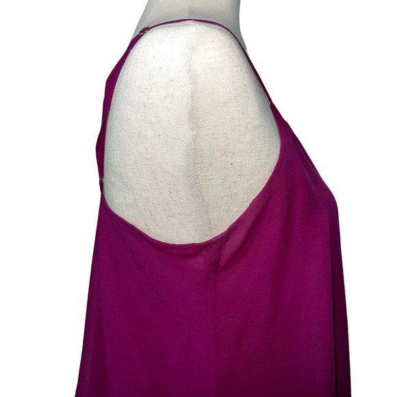 Like new BUFFALO by David Bitton Magenta 'Zephyr' Asymetrical Tank Tunic… - Picture 9 of 13